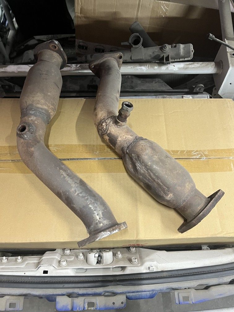 350z Test Pipes