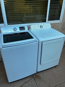 Washer and dryer set