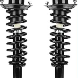 Set (2) Rear Struts With Coil Spring For 2003-2008 Toyota for Corolla / Matrix
