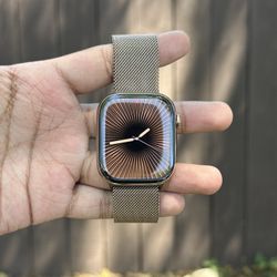 Apple Watch Series 10 Gold Titanium 46mm