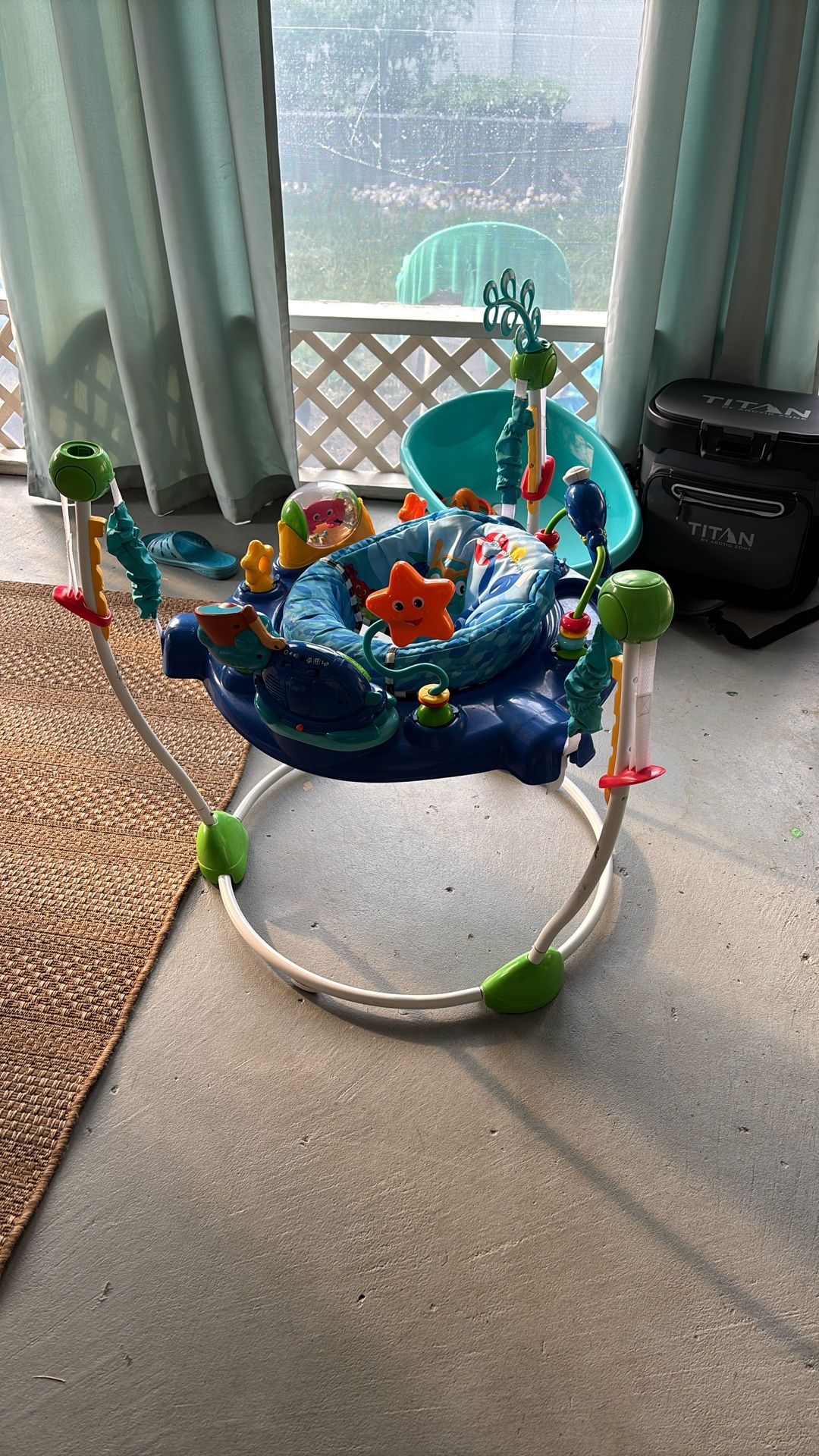 Baby Einstein Baby Jumper/bouncer With All The Gadgets