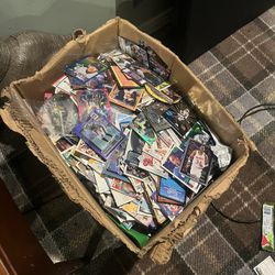 Huge Box Of Sports Cards