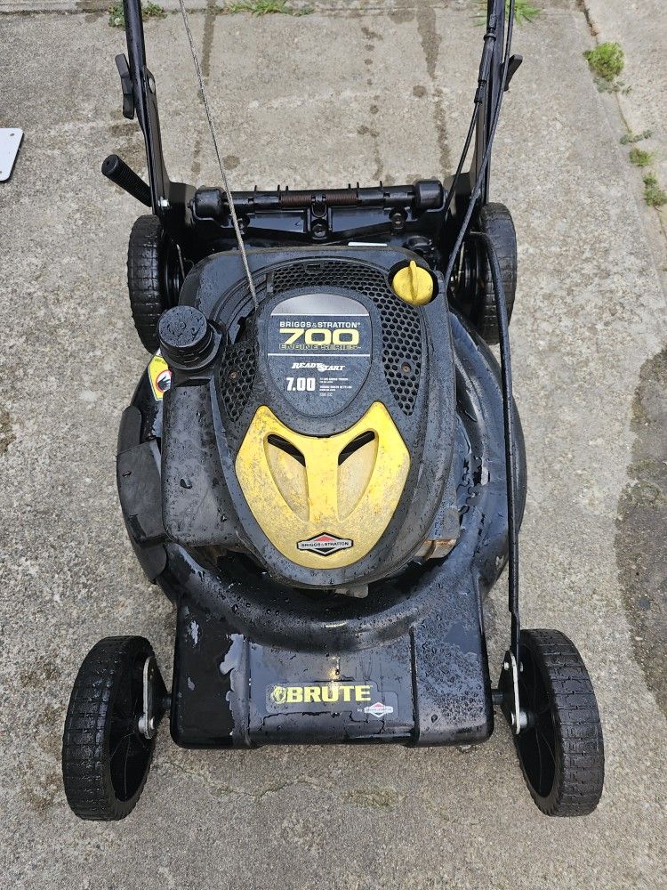 Brute Rear Wheel Drive Self propelled Lawnmower No Bag for Sale in Woonsocket RI OfferUp