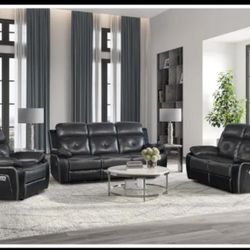 Reclining Sofa And Loveseat Couch Set
