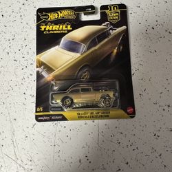Hot Wheels Premium 0/5 GOLD CHASE! '55 Chevy Bel Air Gasser 