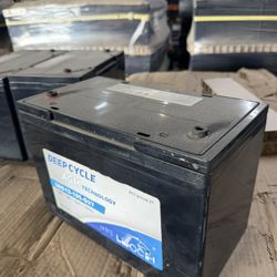 🔋☀️ 12V AGM Deep Cycle Solar Battery – Maintenance Free ⚡