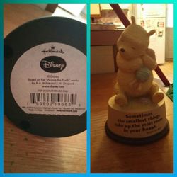 Disney pooh figurine