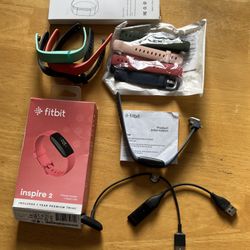 Fitbit Inspire 2 Bundle-all Included