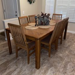 Dining Table + 6 Chairs