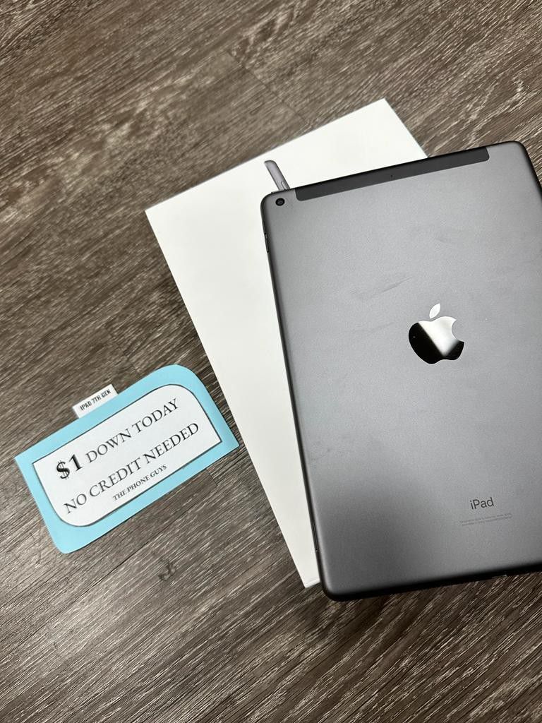 Apple Ipad 7th Gen Tablet -PAYMENTS AVAILABLE FOR AS LOW AS $1 DOWN - NO CREDIT NEEDED