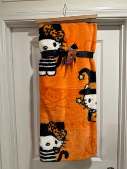Hello kitty Halloween blanket
