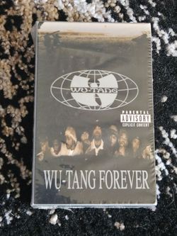 Wutang forever box cassette sealed original.