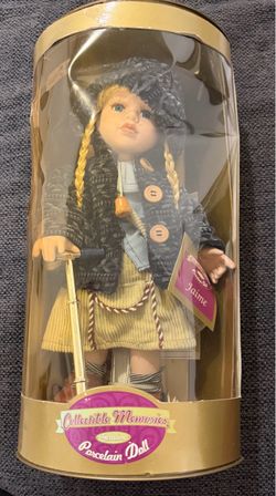 Collectible Memories Jaime Genuine Porcelain Doll