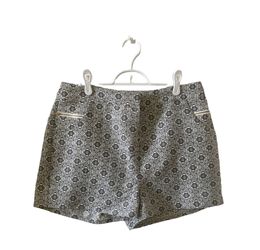 Gray and White Shorts