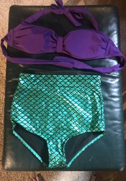 Brand new mermaid bikini- size small