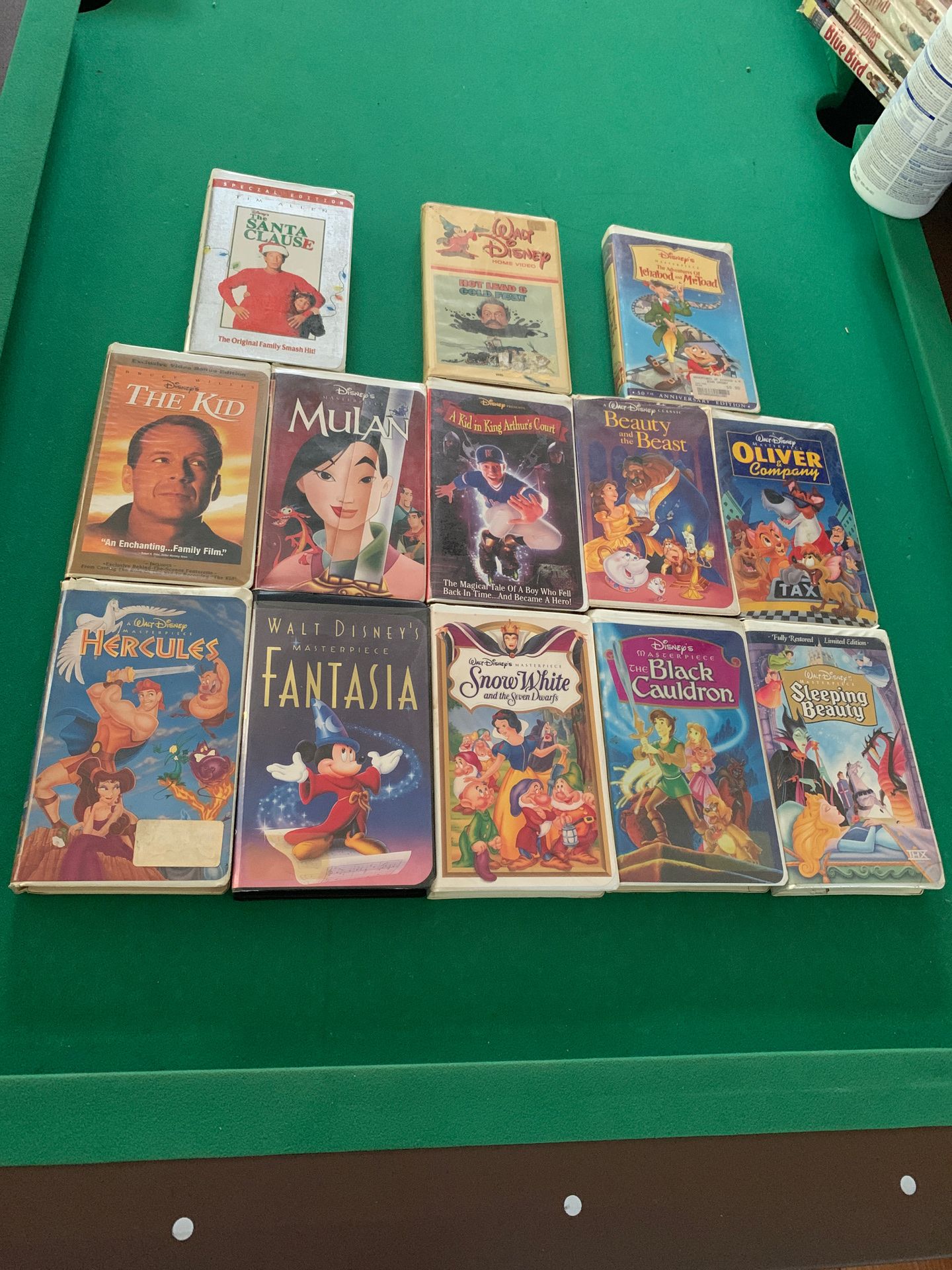 Walt Disney Masterpiece Edition VHS Tapes!!!