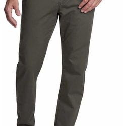 Brand New English Laundry Men's 5 Pocket Pants - Military Green - 34 X 30