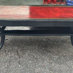 Refinished Antique Coffee Table 