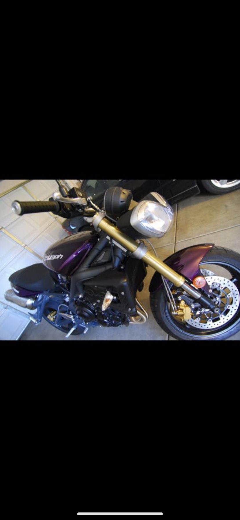2012 Triumph Street triple