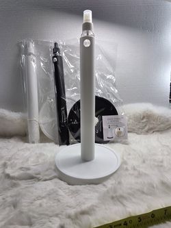 Paper Towel Holder with Removable Spray Bottle