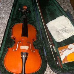 Violin With Case 