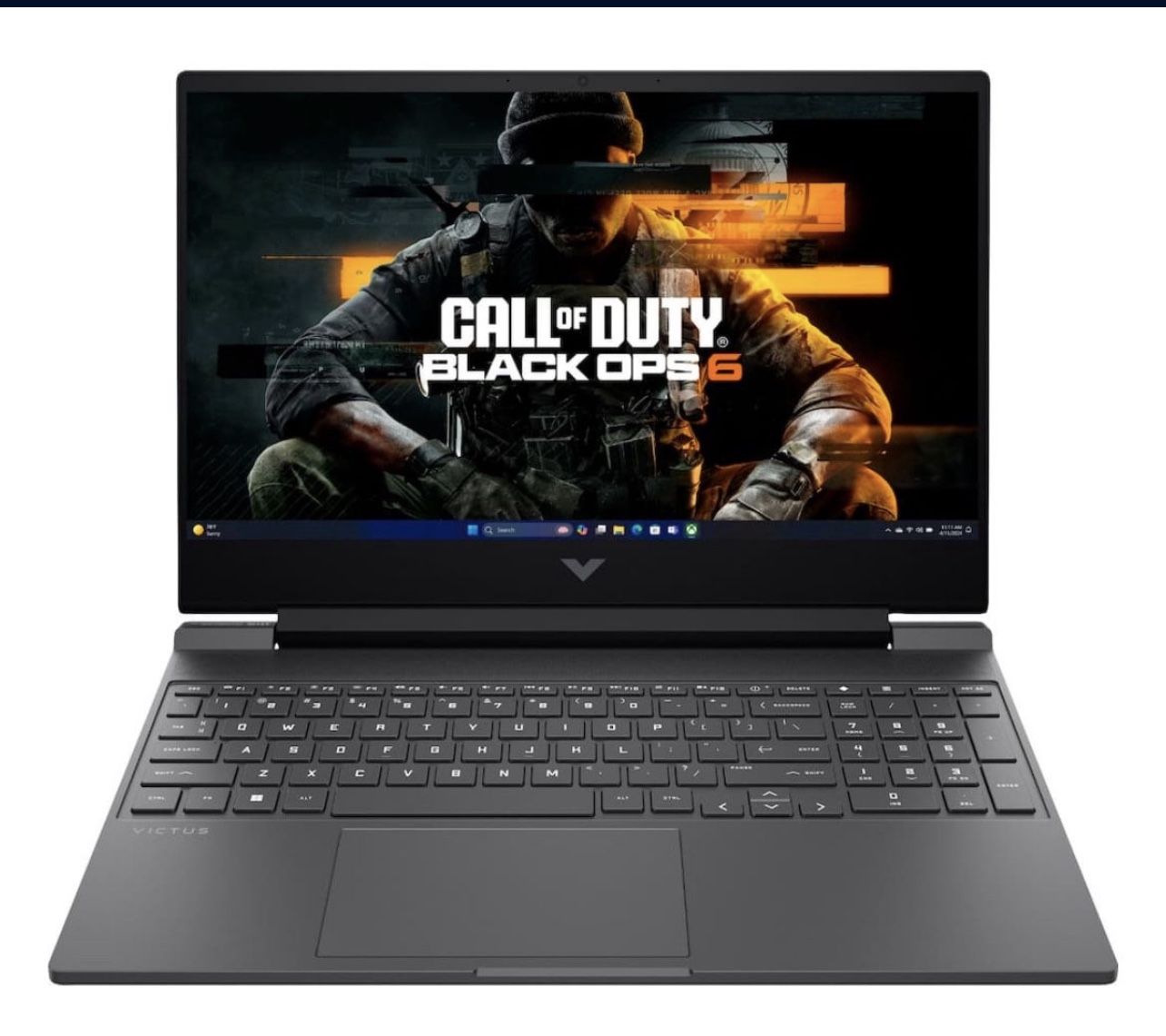 HP - Victus 15.6" Full HD Gaming Laptop - AMD Ryzen 5-7535HS - 8GB DDR5 Memory - AMD Radeon RX 6550M - 512GB SSD - Mica Silver