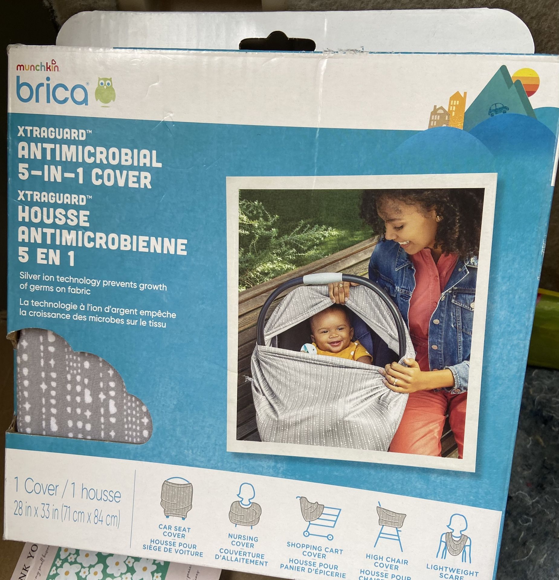 Munchkin Brica® XtraGuard™ Antimicrobial 5-in-1 Cover