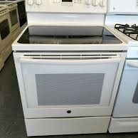 *** GLASS TOP STOVE - White