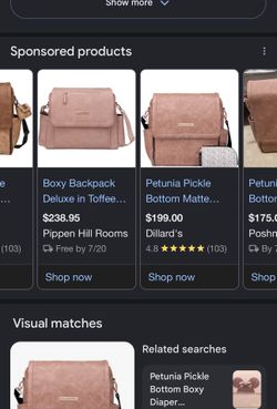 Diaper backpack