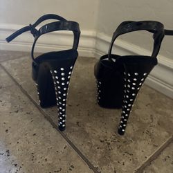 Bling Bling Pleaser Shoes Size 6