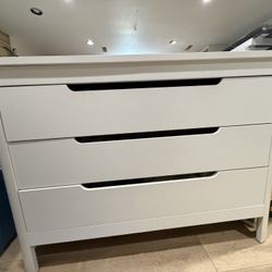 White Dresser 36” Tall