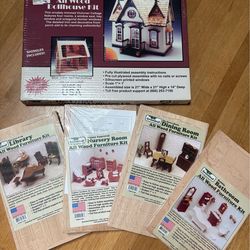 Greenleaf All Wood Dollhouse Kit