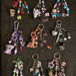 Bag charm keychain backpack clip  charms