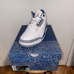 Air Jordan Retro 3 Wizards Size 10