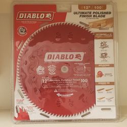 100 Tooth Diablo Ultra Fine Circular Saw Blade 12"

