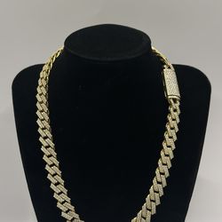 Iced Out Cuban Link Chain