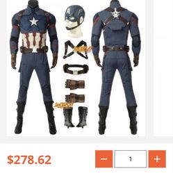 Simcosplay Captain America Suit (Large)