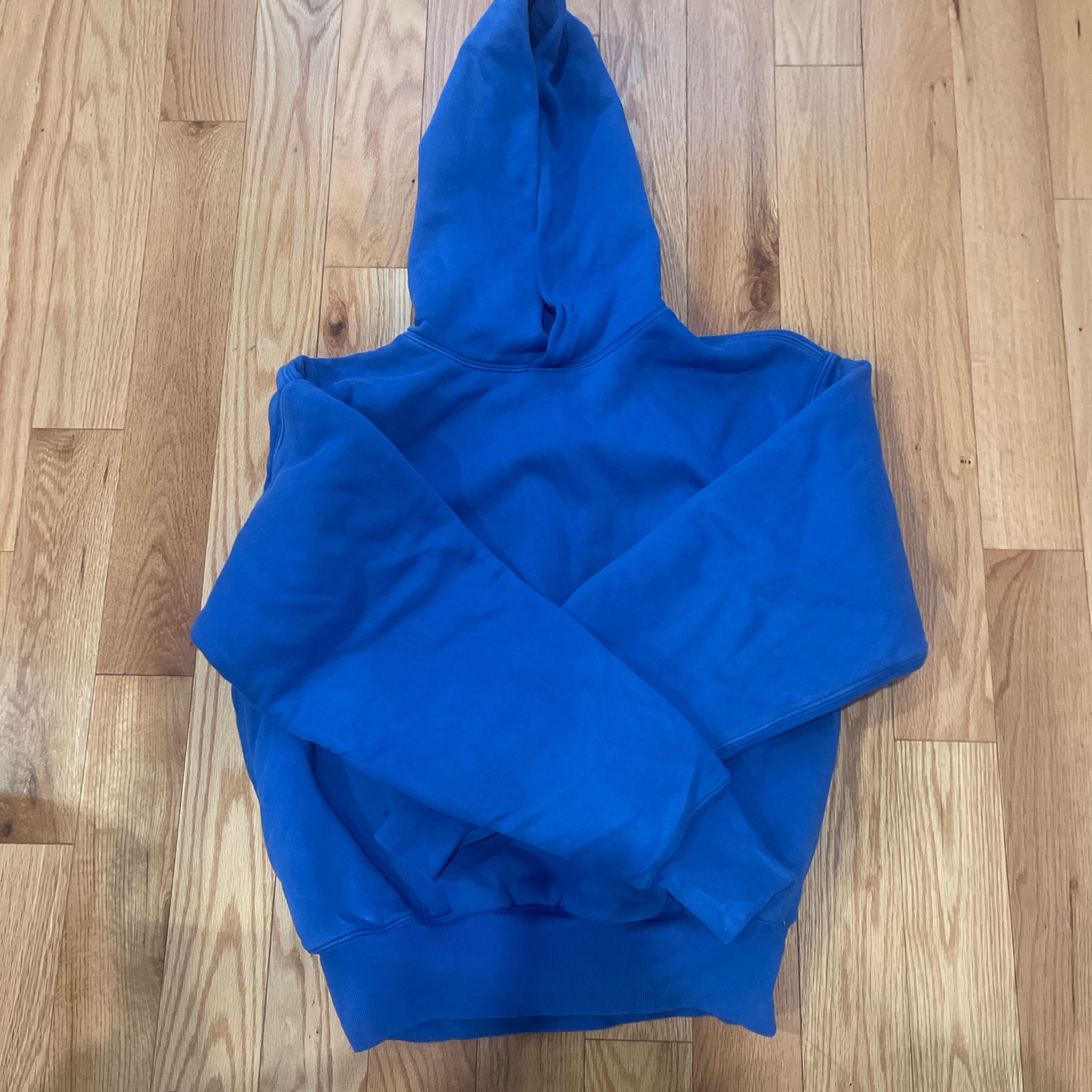 Blue Yeezy Gap Hoodie