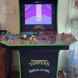 Arcade1up Teenage Mutant Ninja Turtles With Riser 