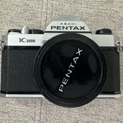 Pentax Asahi K1000 35mm Film Camera with 50mm Lens