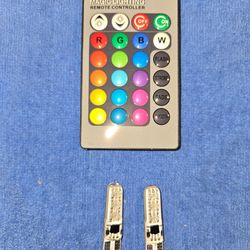 921/912 RBG led bulbs with remote