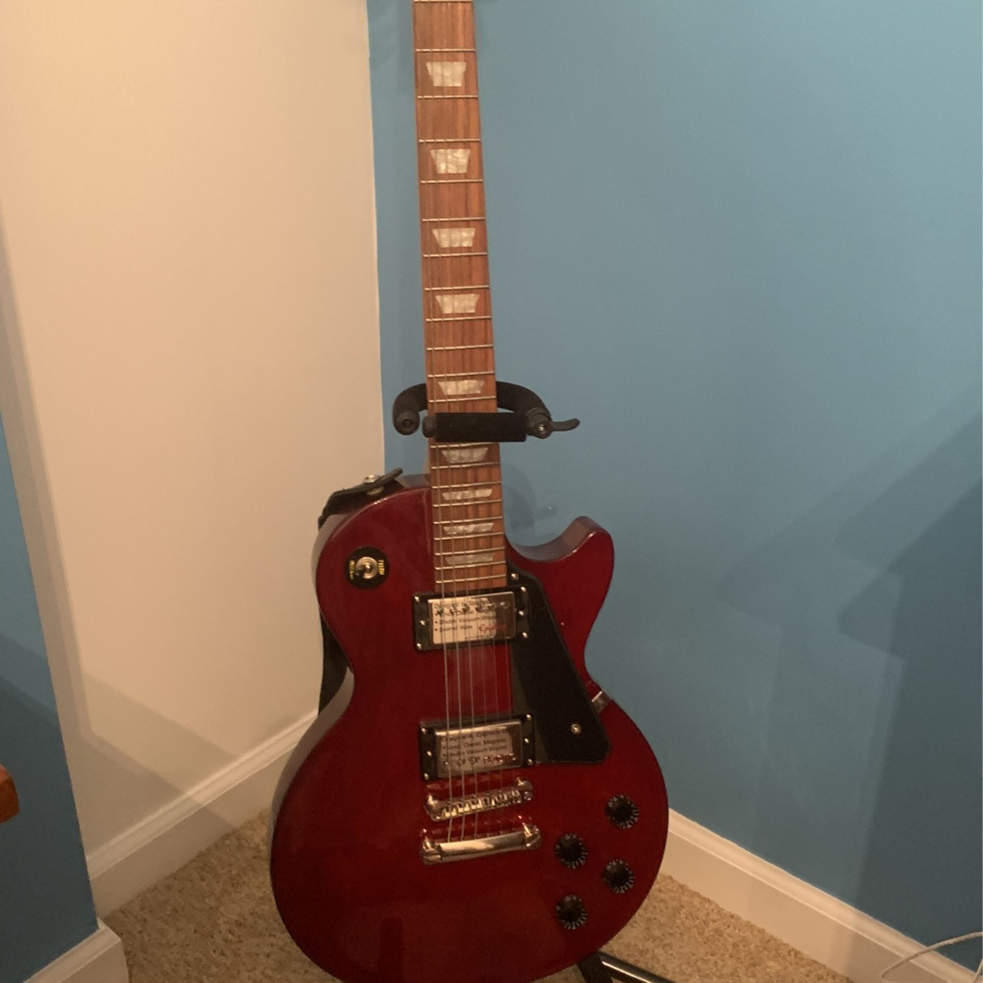 Epiphone Les Paul Studio Electric Guitar Wine Red