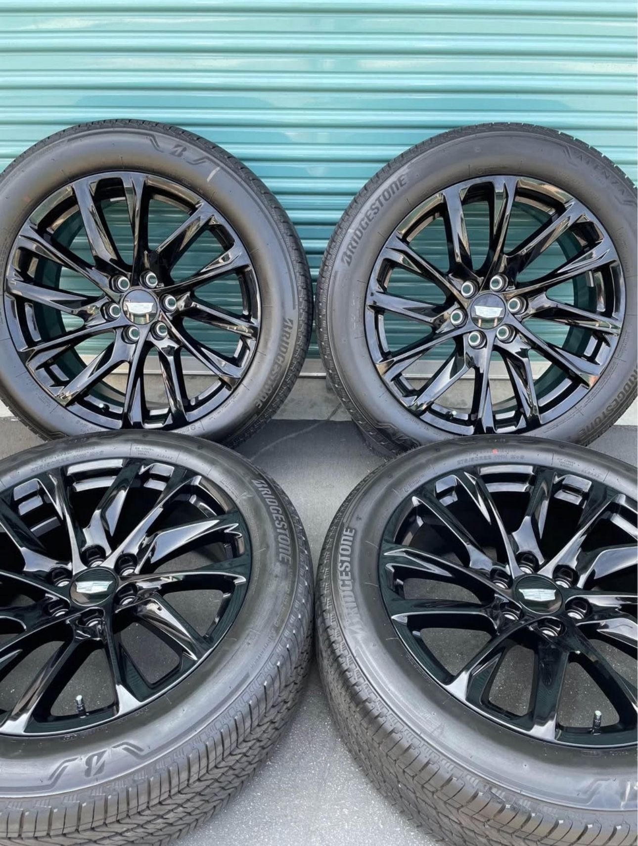 22” OEM Cadillac Escalade Factory Wheels Onyx