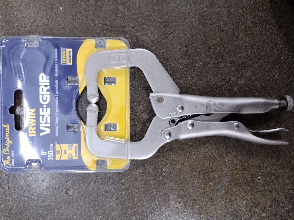 IRWIN VISE-GRIP 6-in C-clamp Locking Pliers
