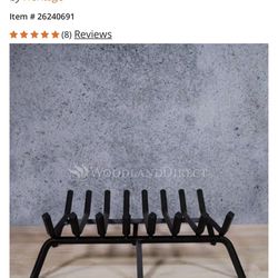 28 1/2" Stronghold Non-Tapered Lifetime Fireplace Grate Used 