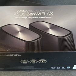AX6600 Tri-band Mesh WIFi 6 System ASUS ZenWiFi AX