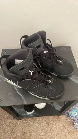Air Jordan 6 Black High-Top Sneakers