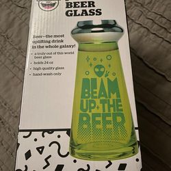 UFO BEER GLASS