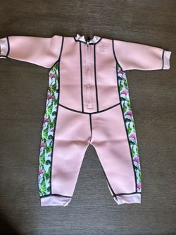 Baby Neoprene Wetsuit Flamingo Print