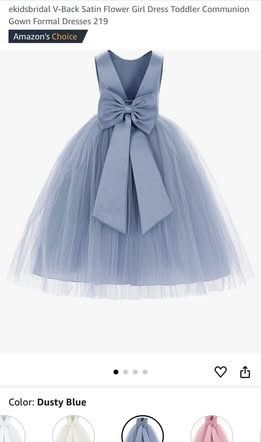 Toddler Dress - Flower Girl Gown